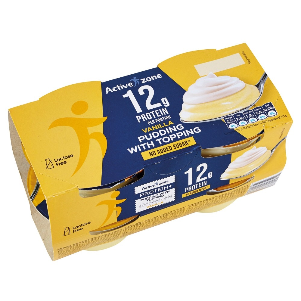 Active Zone proteinski puding 4x115 g Akcija u trgovini Konzum