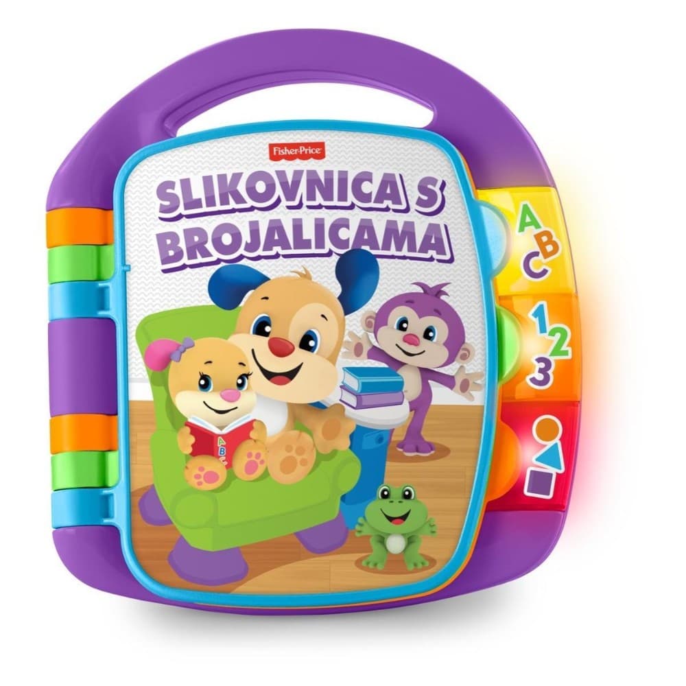 Knjiga za sveznalice s aktivnostima 1 kom Fisher-Price Akcija u trgovini Interspar