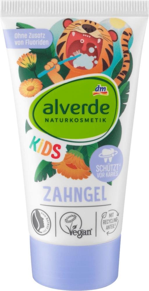 alverde NATURKOSMETIK dječji gel za zube 50 ml - Akcija u trgovini Dm