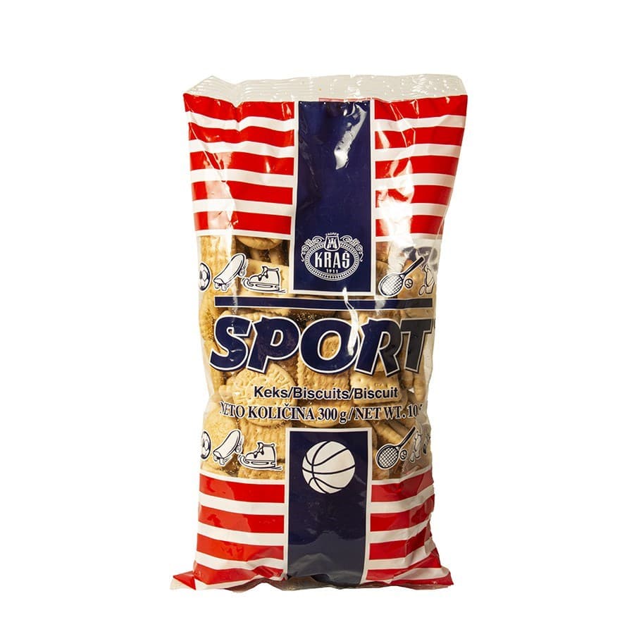 Kraš Sport keks 300 g Akcija u trgovini Tommy