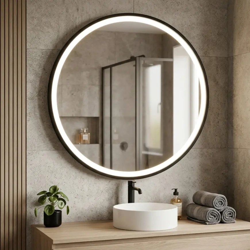Ogledalo LED 72 ø 65 cm - Akcija u trgovini Merkury