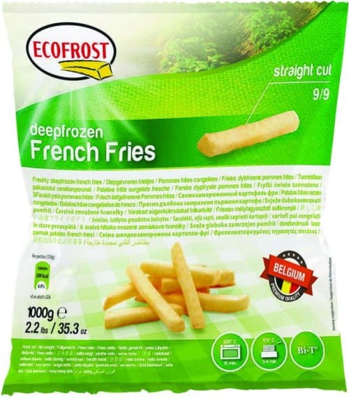 Krumpir Pommes Frites EcoFrost 1 kg Akcija u trgovini NTL