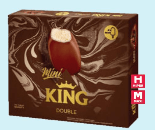 King Ledo Sladoled 240 ml KING, Ledo Akcija u trgovini Tommy