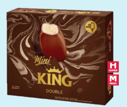 King, Ledo Sladoled 240 ml - Akcija u trgovini Tommy