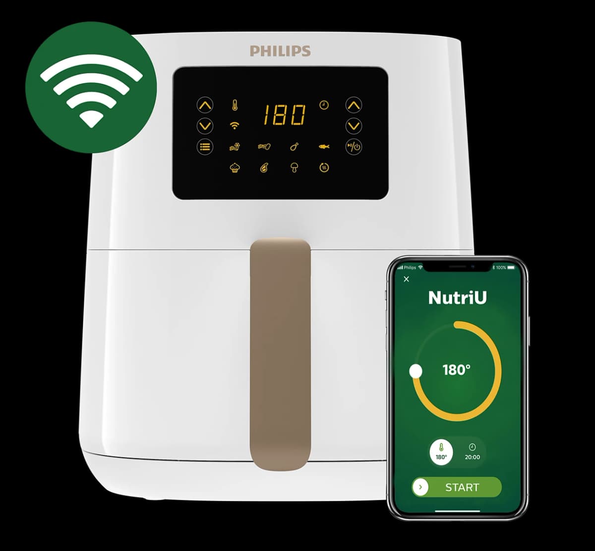 Friteza na vrući zrak Philips HD9255/30 Akcija u trgovini Vacom