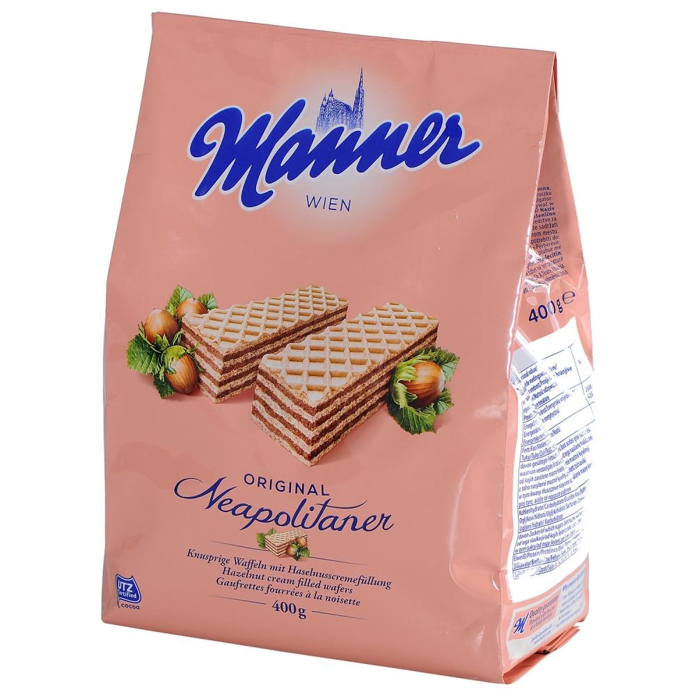 Manner Napolitanke 75-400 g - Akcija u trgovini Plodine