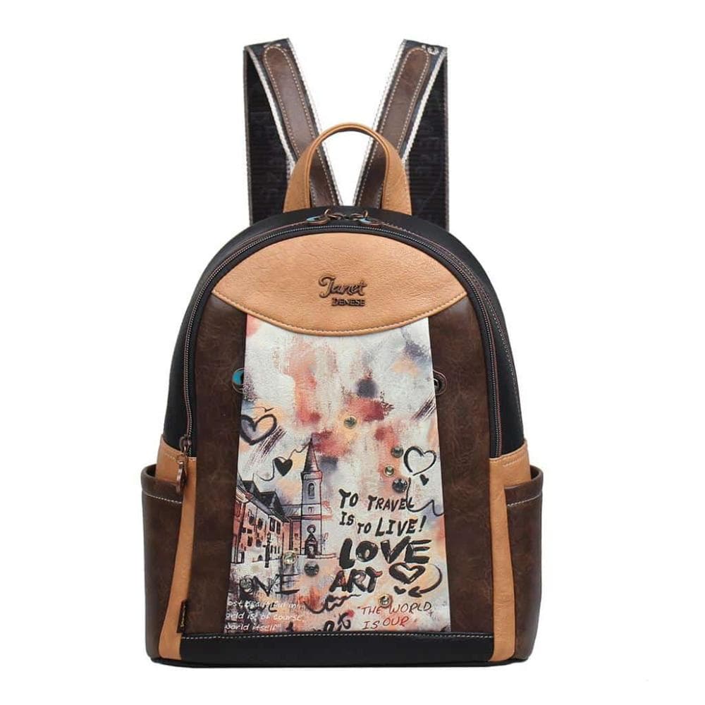 Ruksak Fashion Janet Art Gallery 28×16×33 CM Akcija u trgovini VBZ