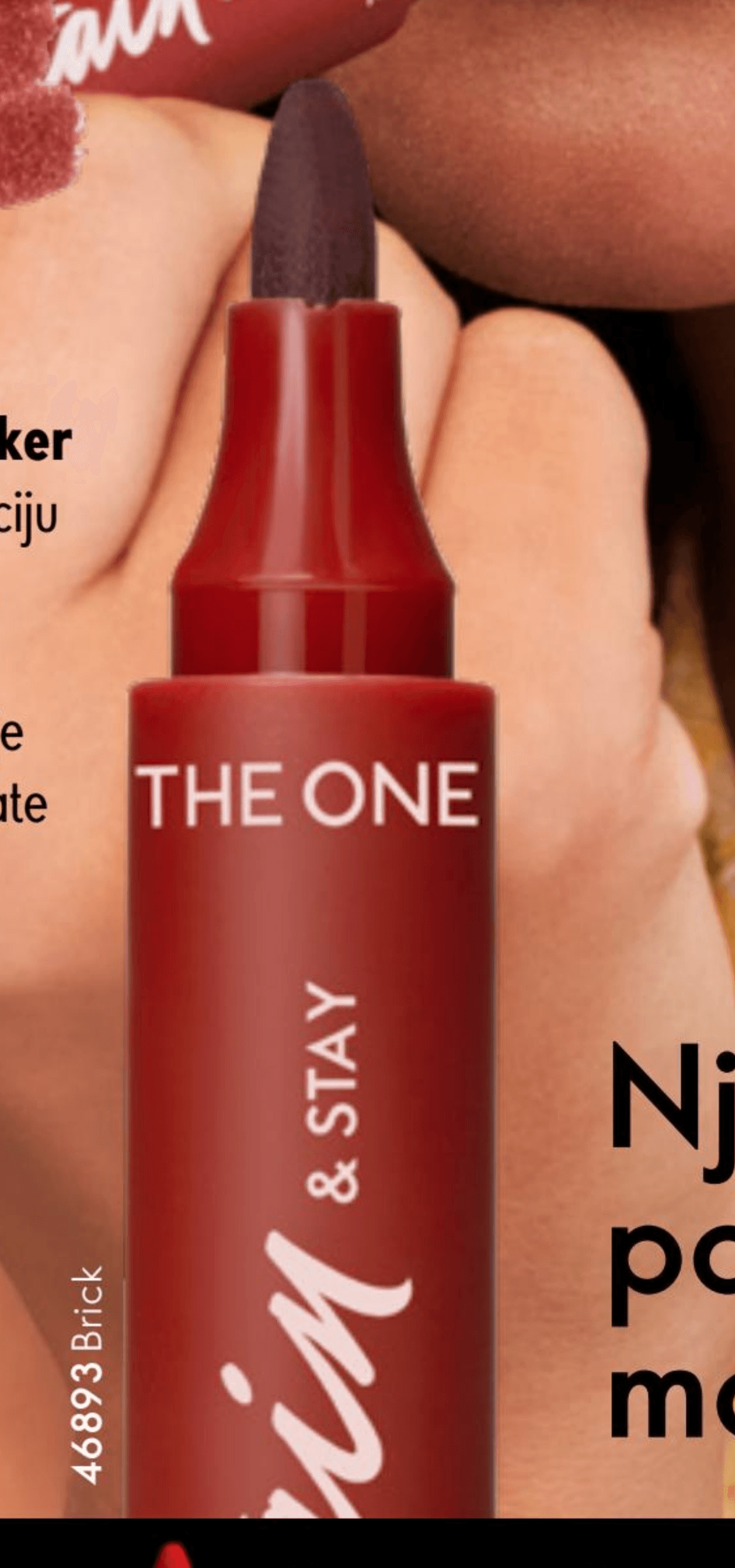 The ONE Stain & Stay marker za usne 2,5 g - Akcija u trgovini Oriflame
