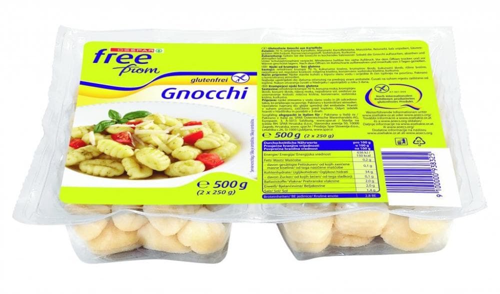 Njoki free from 500 g Akcija u trgovini Spar