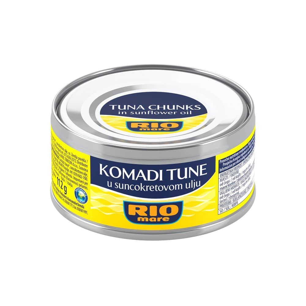 Rio Mare Tuna komadi u suncokretovom ulju, Naturale 160 g Akcija u trgovini NTL