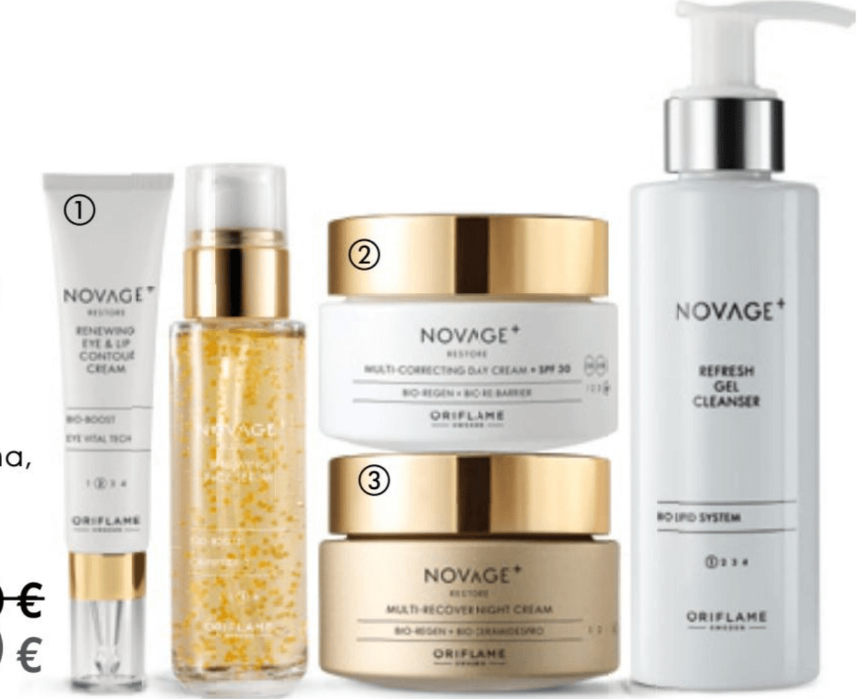 Novage+ Restore Multi-Correcting dnevna krema 50 ml - Akcija u trgovini Oriflame