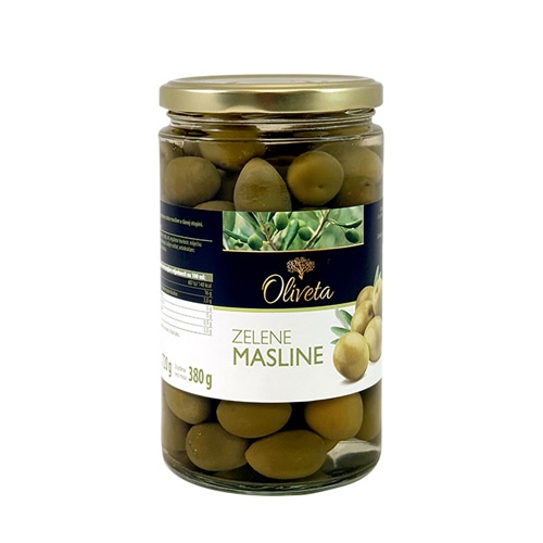 Oliveta masline zelene 300 g Akcija u trgovini Studenac