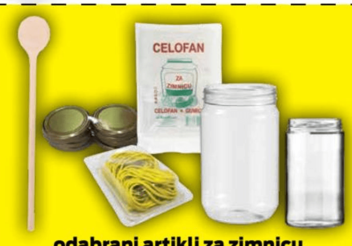 Odabrani artikli za zimnicu Akcija u trgovini Gavranović