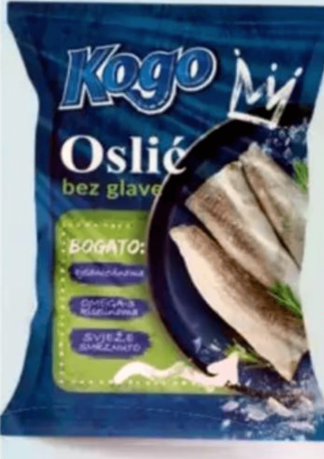Kogo Oslić bez glave 800g Akcija u trgovini Pivac
