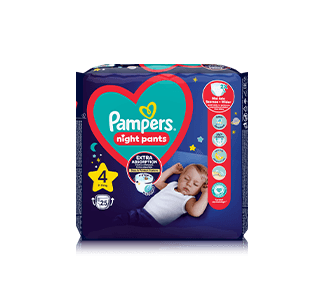 Pampers Pelene gaćice night pants 19/1-25/1 - Akcija u trgovini Kaufland