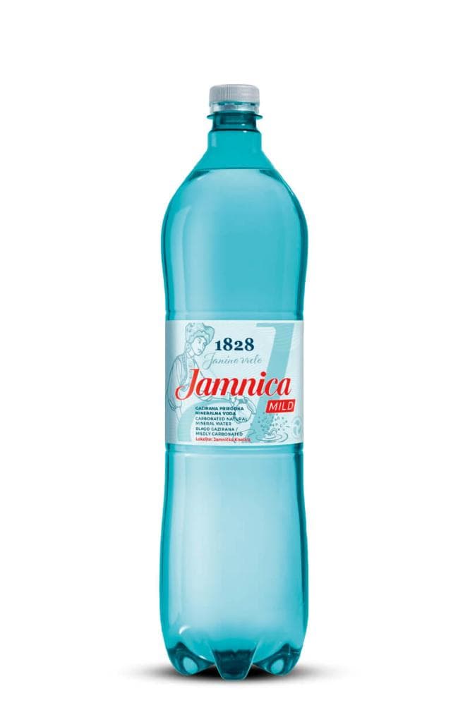 Jamnica blago gazirana prirodna mineralna voda 1,5 l Akcija u trgovini Ribola