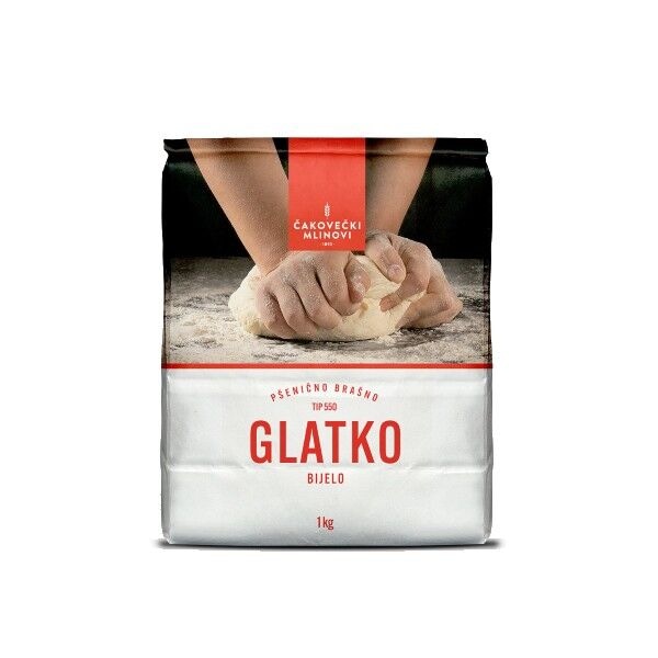 ČAKOVEČKI MLINOVI Brašno glatko t-550 25 kg - Akcija u trgovini Pivac