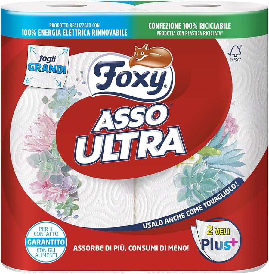 Foxy papirnati ručnici ultra maxi 2 role Akcija u trgovini Plodine