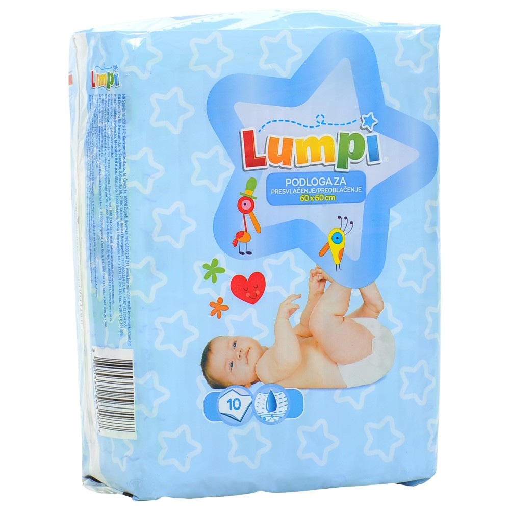 Lumpi podloga za presvlačenje 10 kom Akcija u trgovini Konzum