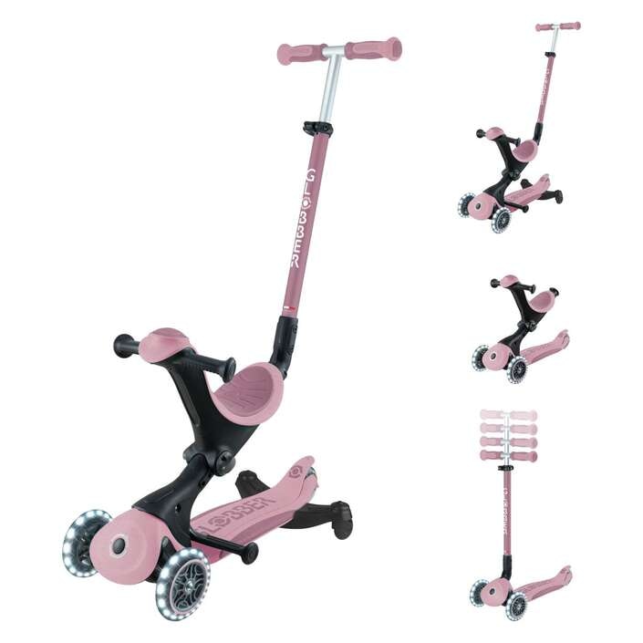 Romobil GO UP deluxe 360° sklopivi, svjetleći kotači GLOBBER - Akcija u trgovini Baby Center