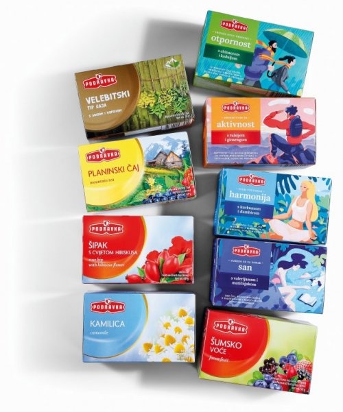 Odabrani Podravka čajevi - Akcija u trgovini Ribola