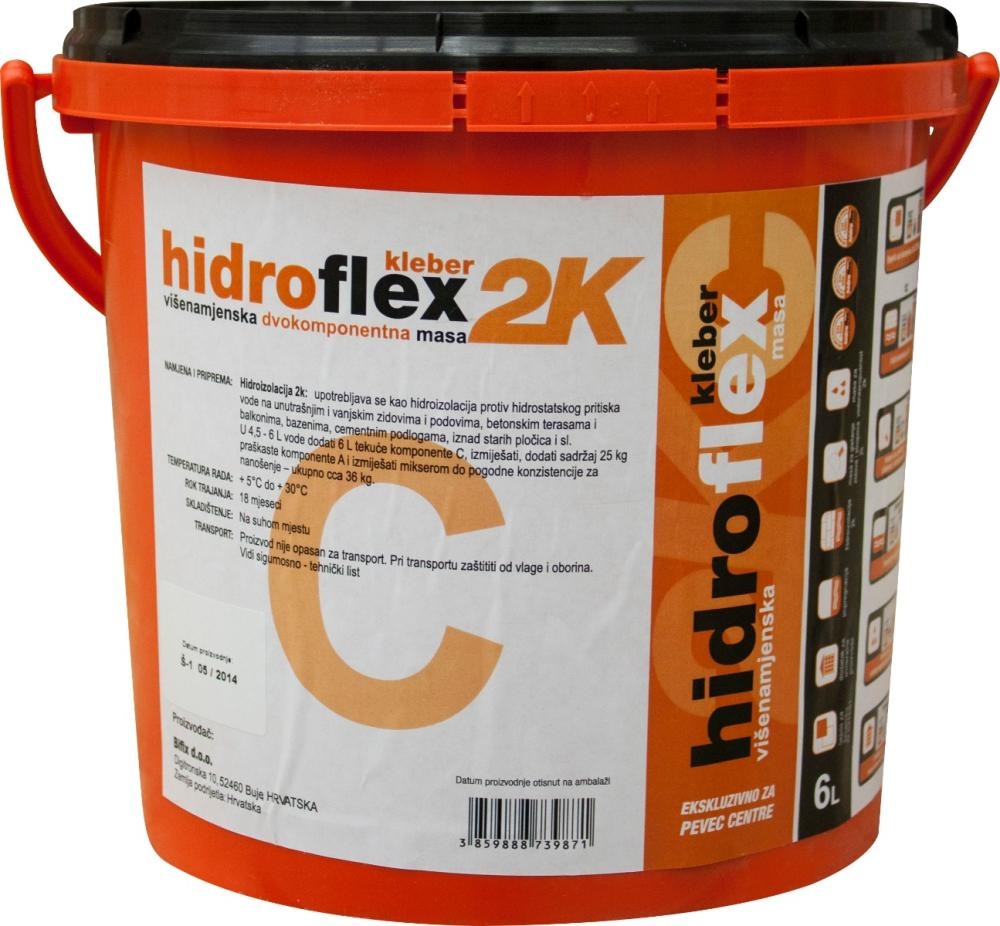 Hidroflexkleber komponenta A 25 kg Akcija u trgovini Pevex