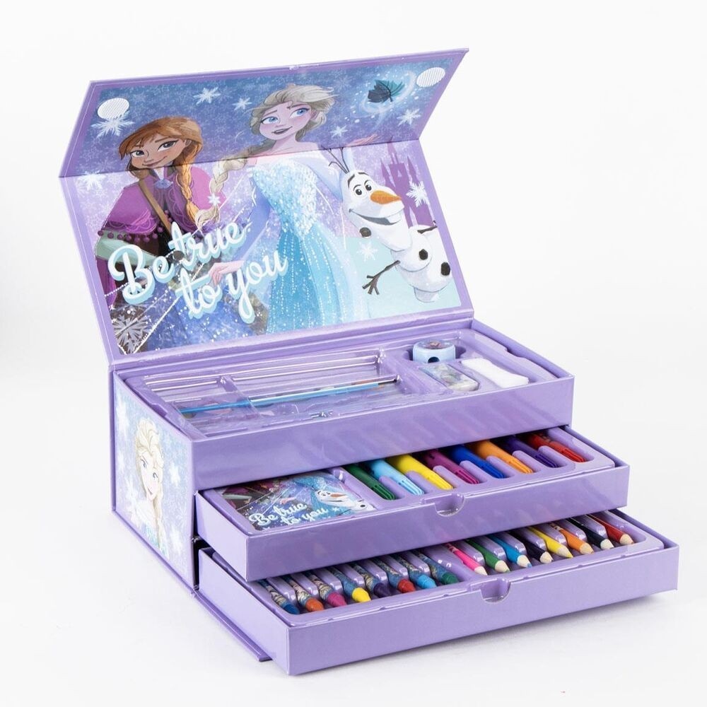 Set za crtanje u kutiji 43 dijelni komplet Disney Frozen Akcija u trgovini Tedi