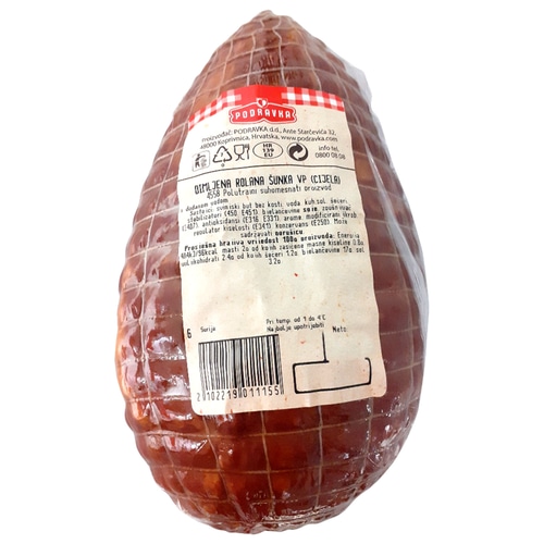 Podravka Dimljena rolana šunka 1 kg - Akcija u trgovini Plodine