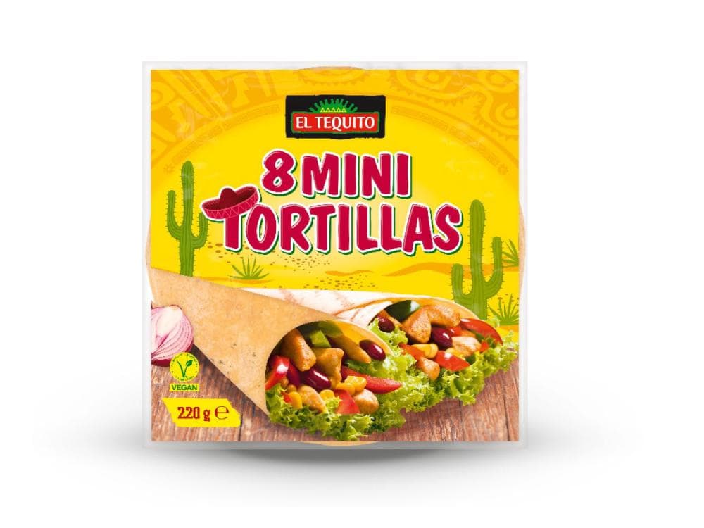 El Tequito mini tortilje 8 komada, 220 g Akcija u trgovini Lidl