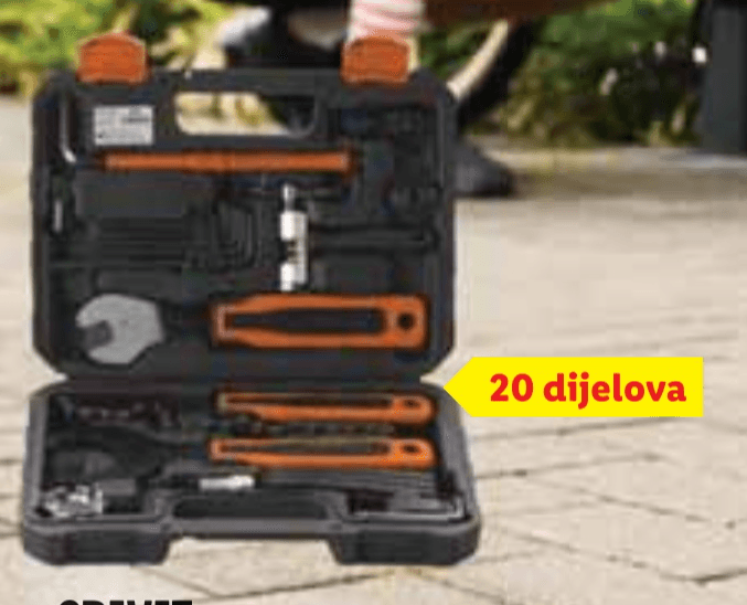 CRIVIT Alat za bicikl Set - Akcija u trgovini Lidl