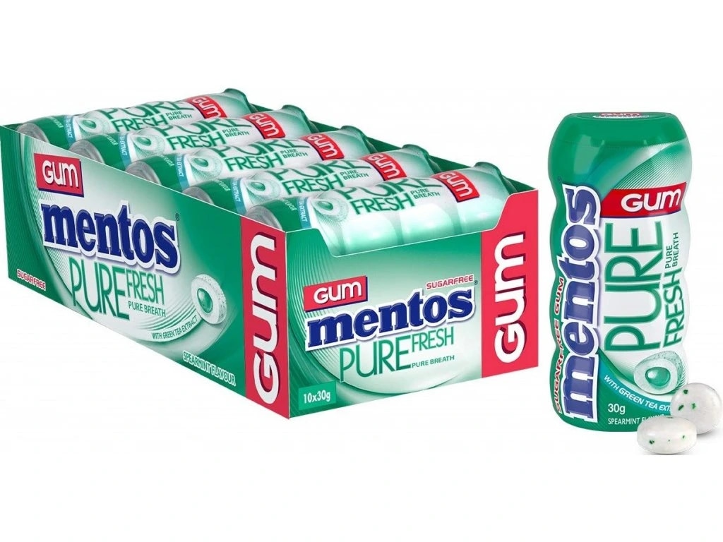 Mentos Žvaka Pure Fresh Spearmint 30 g - Akcija u trgovini Boso