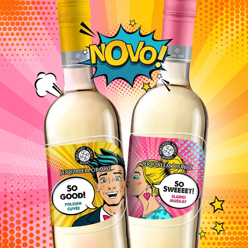 Satki muškat POP ART vino 0,75 L Akcija u trgovini KTC