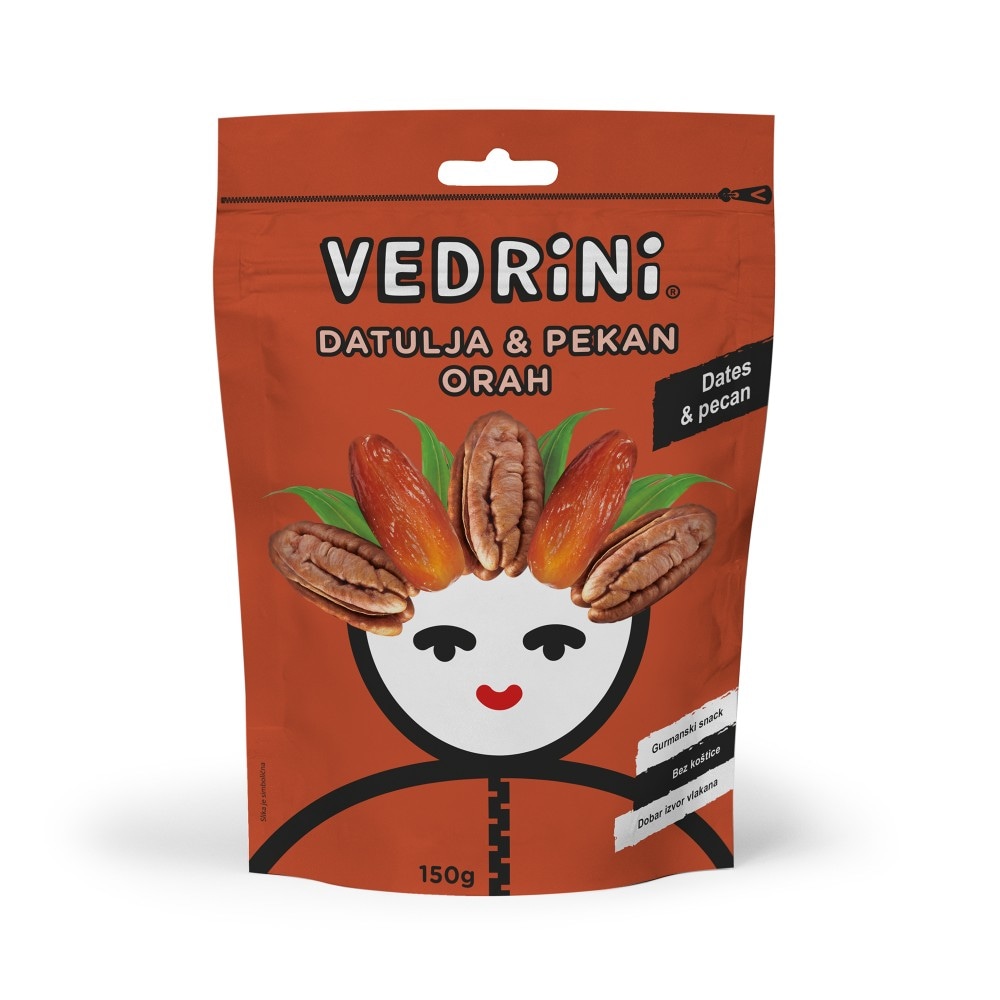 VEDRINI Datulja i Pekan orah 150 g - Akcija u trgovini Kaufland