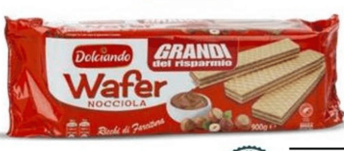 Dolciando Grandi Wafer Nocciola 3 kom (900 g) Akcija u trgovini Eurospin