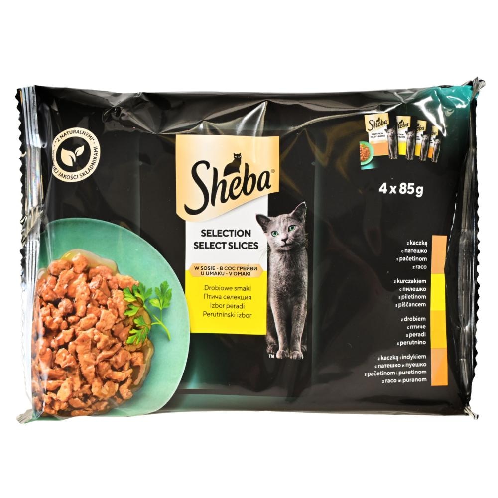 SHEBA Natur odabrani okusi 4x85 g - Akcija u trgovini Zoo City