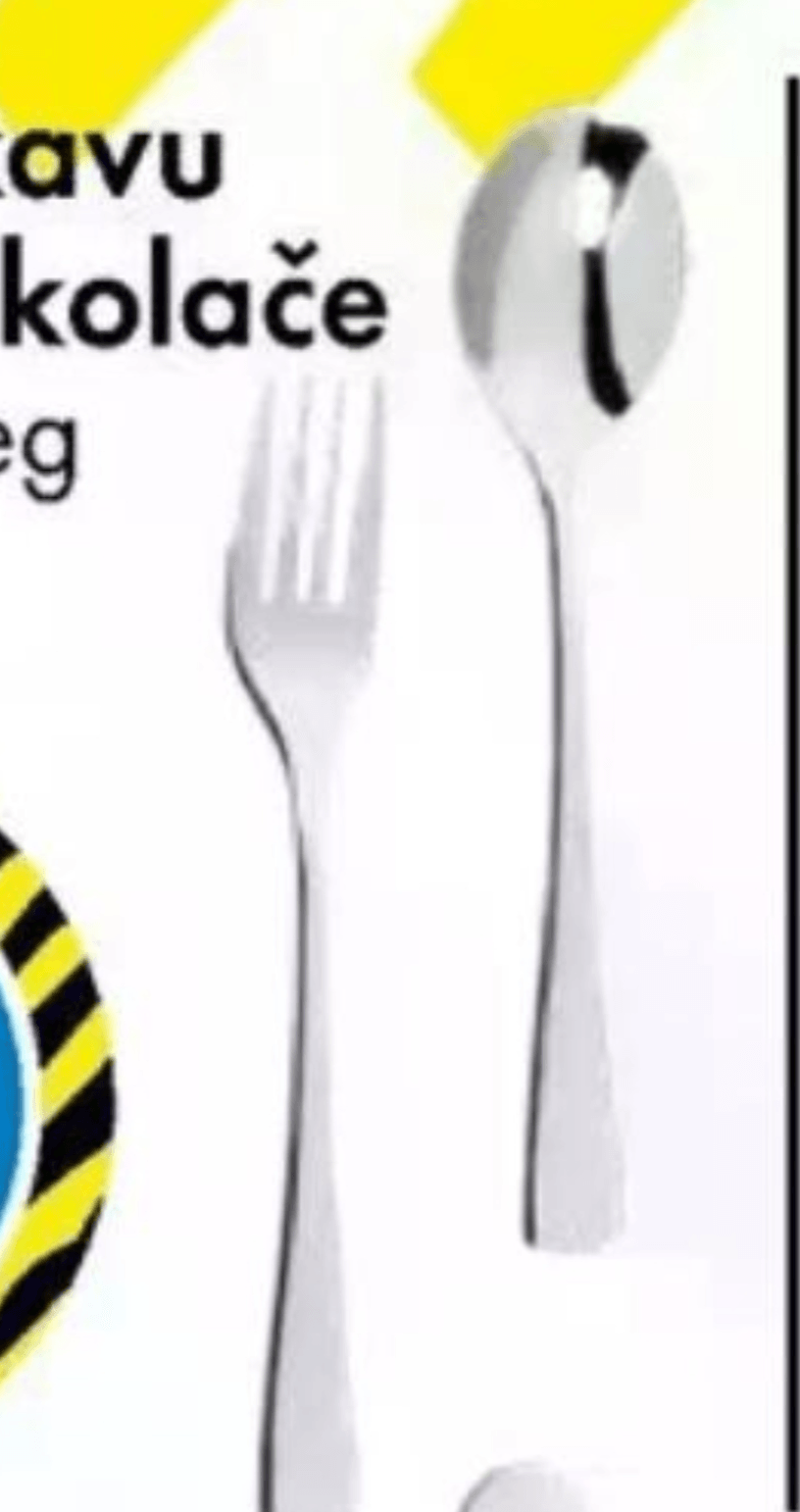 Žličica za kavu ili vilica za kolače Nivella - Akcija u trgovini Tedi