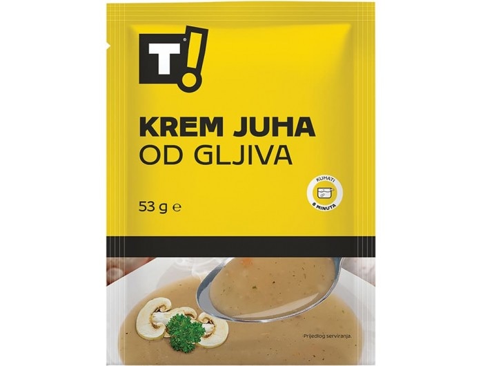 T! Krem juha 53 g ili 65 g Akcija u trgovini Tommy