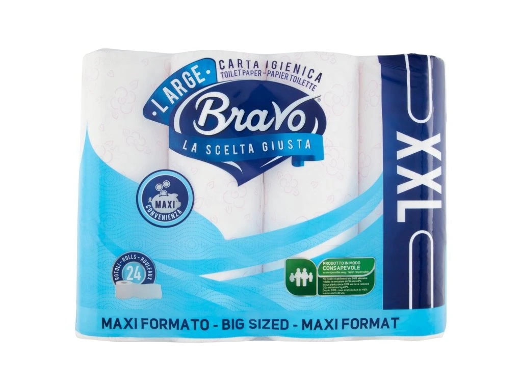 Bravo Toaletni papir 12/1 - Akcija u trgovini Trgovina Krk