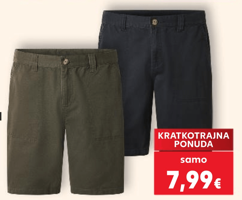 Esmara Men muške kratke hlače komad Akcija u trgovini Kaufland