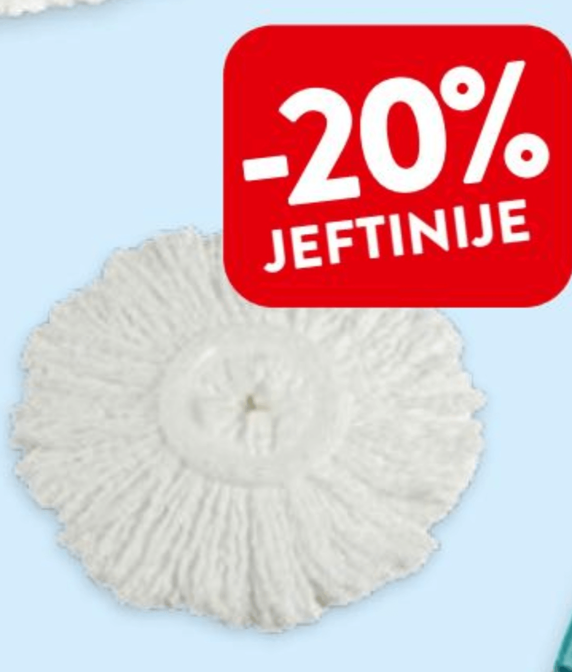 Refil za brisač poda Močo Rese 1 kom - Akcija u trgovini Interspar