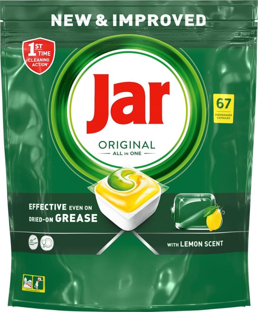 JAR Kapsule za pranje posuđa 42/1, 50/1 ili 67/1 Akcija u trgovini Kaufland