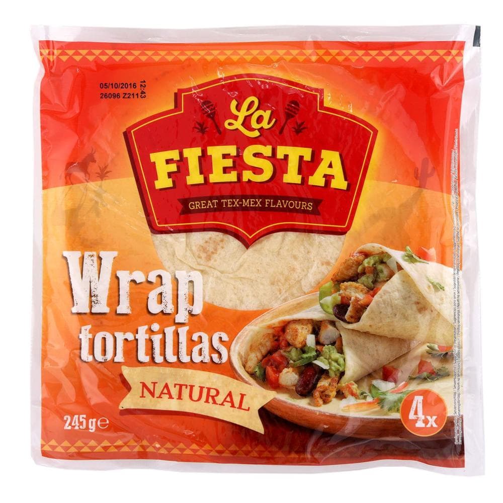 La Fiesta Wrap Tortillas 245g Akcija u trgovini Vrutak