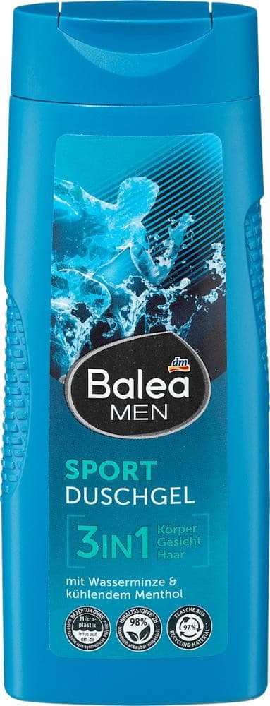 Balea MEN gel za tuširanje Sport 300 ml Akcija u trgovini Dm