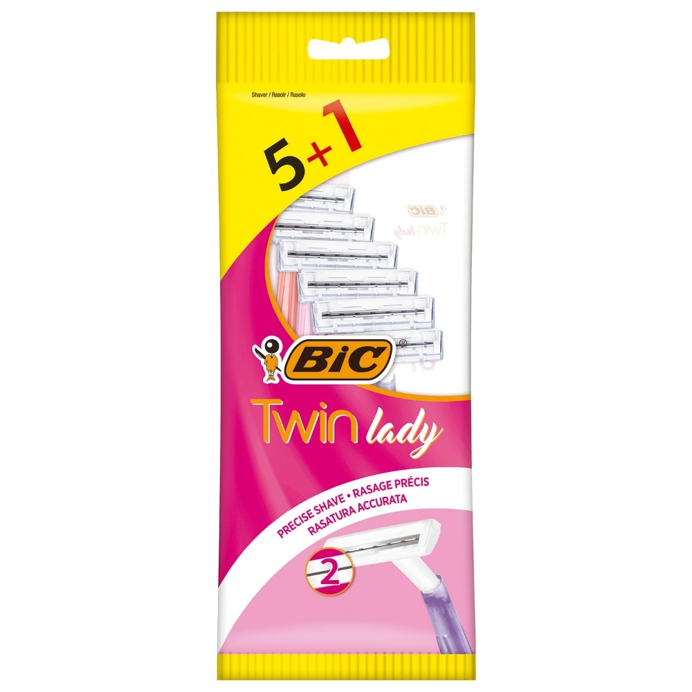Bic Twin Lady ženski brijač 5+1 komada Akcija u trgovini Kaufland