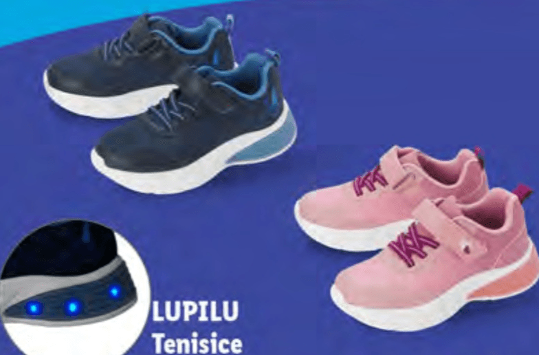 Lupilu tenisice Par Akcija u trgovini Lidl