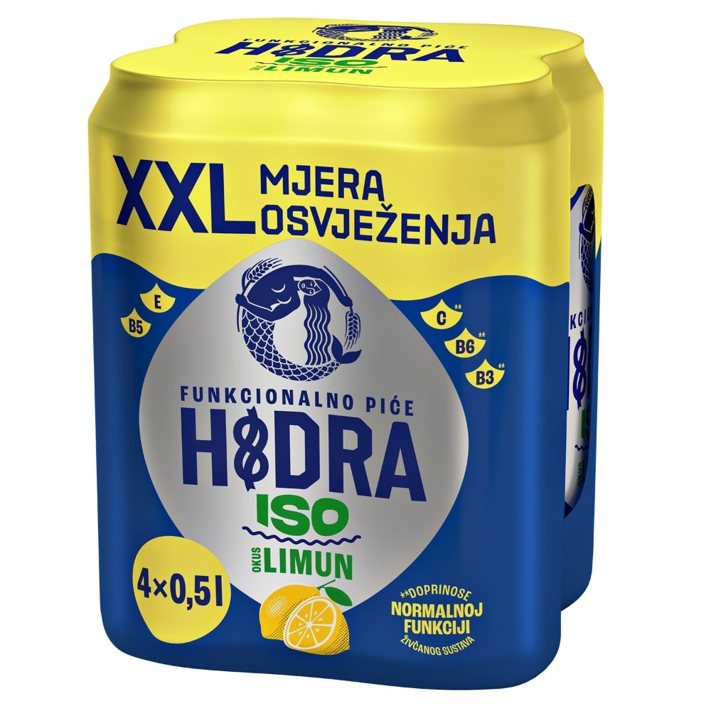 Hidra Izotonično piće 1 pak, 4 x 0,5 L - Akcija u trgovini Tommy