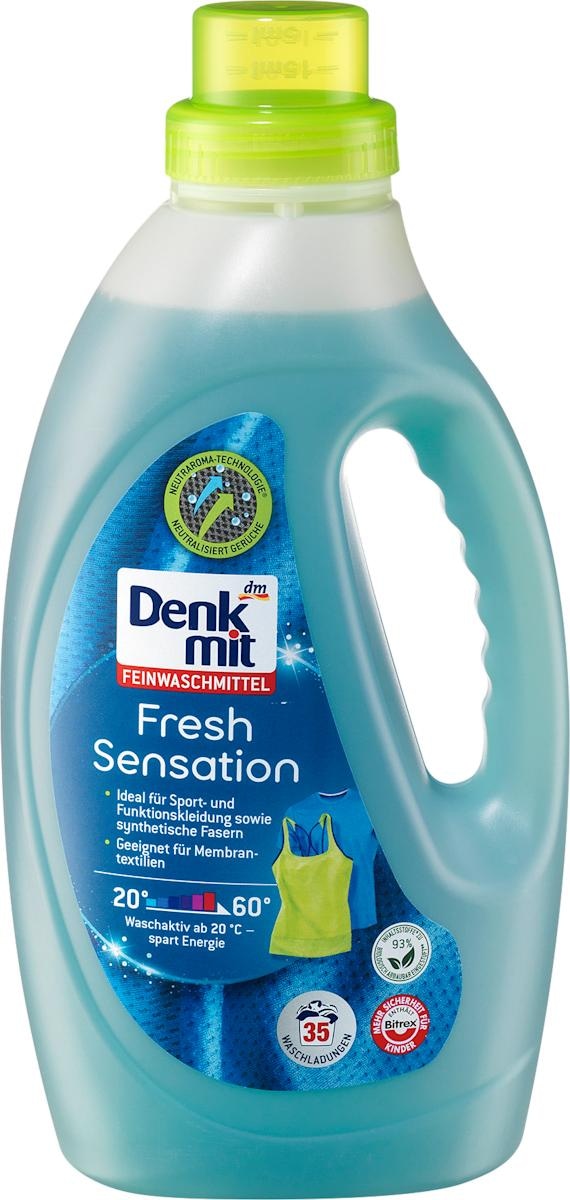 Denkmit tekući deterdžent za pranje rublja Fresh Sensation 1.5L - Akcija u trgovini Dm