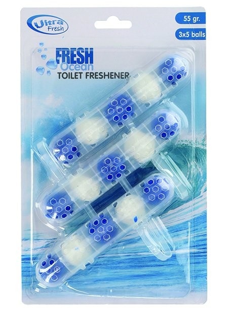 Osvježivač za wc školjku 165 g (3 x 55 g) fresh - Akcija u trgovini NTL