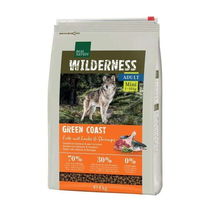Real Nature Wilderness Adult Mini Green Coast vepar, janjetina i patka 4 kg Akcija u trgovini Zoo City