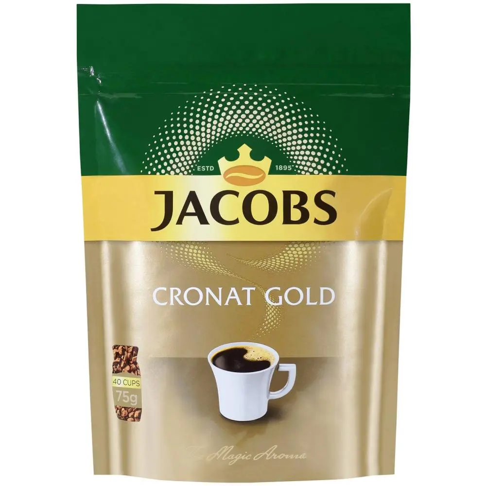 Jacobs Cronat Gold Instant kava 75 g Akcija u trgovini Tommy